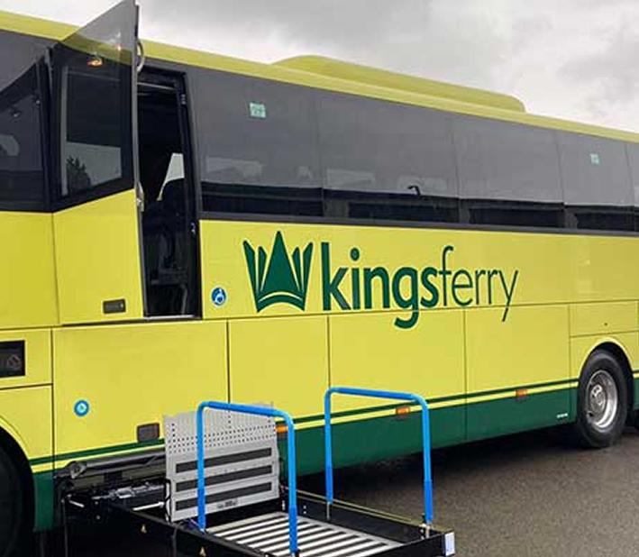 Kingsferry coach side